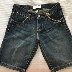 NWT Paper Denim & Cloth Bermuda Shorts Girls Blue Size 12